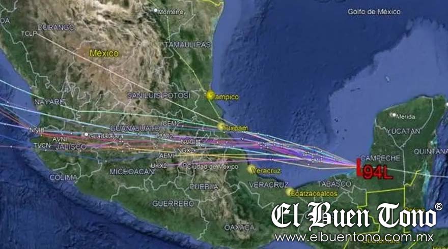 Alerta En Veracruz Disturbio Tropical L Se Acerca Al Golfo De M Xico