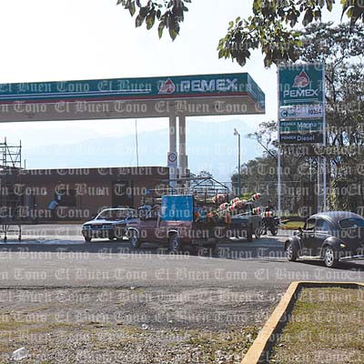 falsa alarma en gasolinera