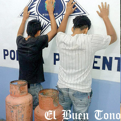 roba tanques en rio blanco detenidos