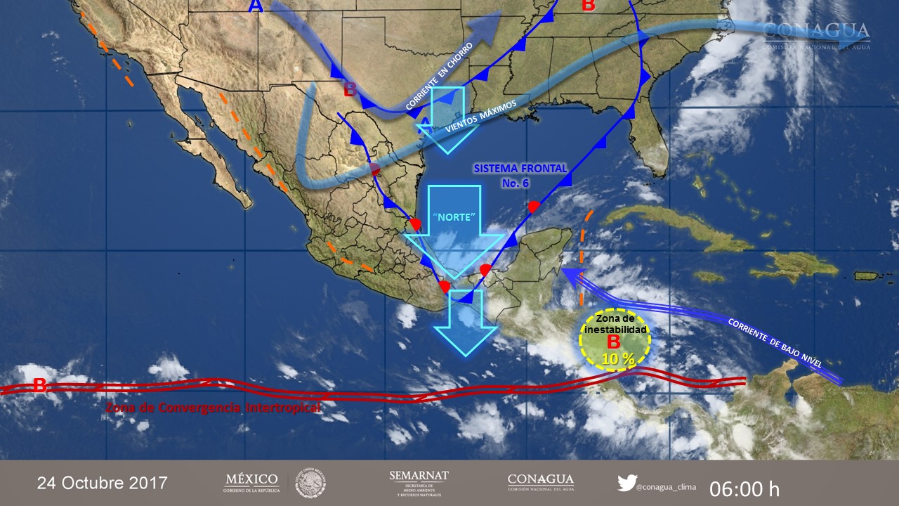 Resumen Meteorológico 24 de Octubre 2017 El Buen Tono