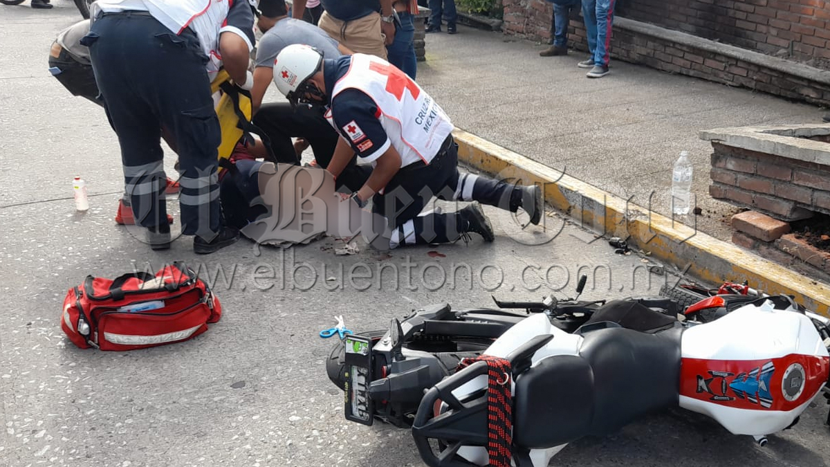 Motociclista Pierde La Pierna En Choque El Buen Tono