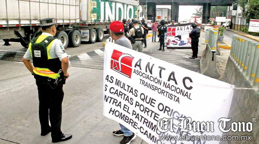 Protesta Antac En Caseta De Fortín En Movimiento Pacífico El Buen Tono