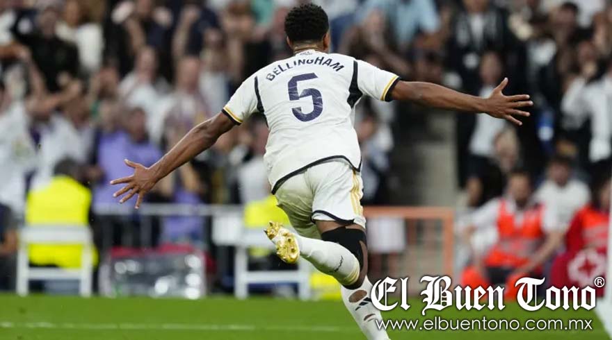 Jude Bellingham Marca Un Gol Crucial Para El Real Madrid En El Santiago ...